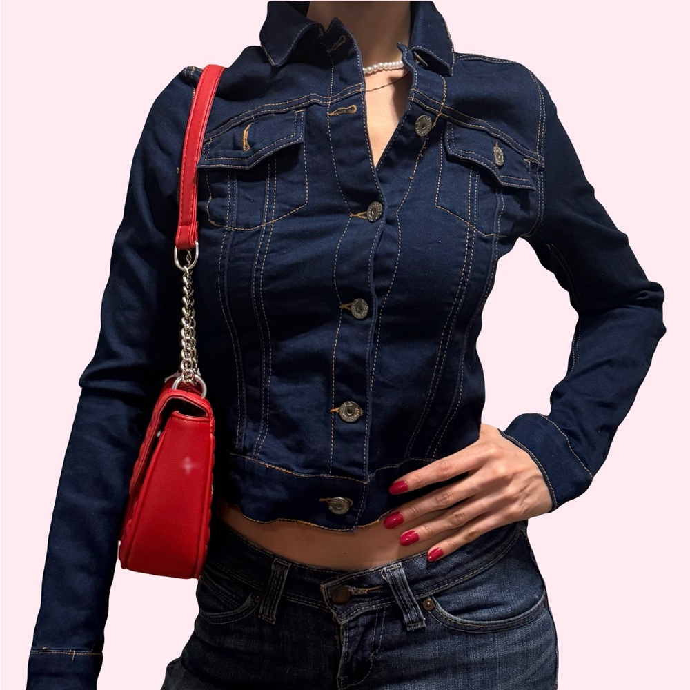 Dark Blue Denim Women's Jeans